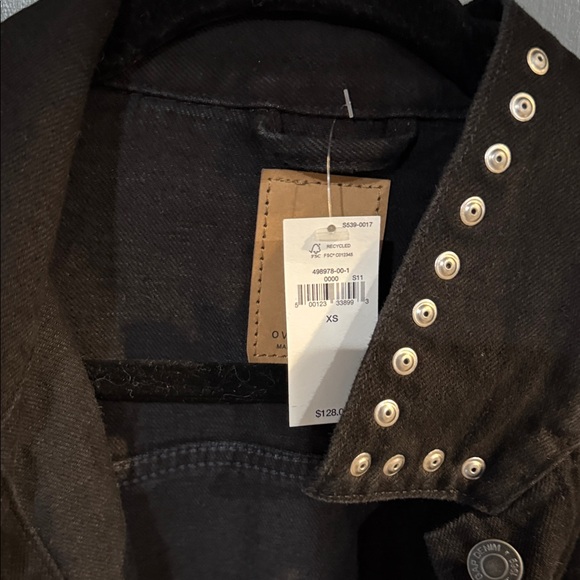 Gap Studded Black Denim Jacket - Picture 2 of 4